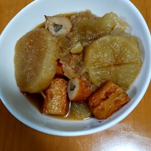 薄味でもおいしい！大根の煮付け